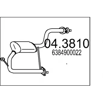 Catalyseur MTS [04.3810]