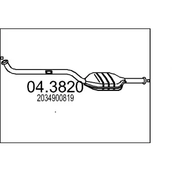 Catalyseur MTS [04.3820]