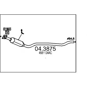 Catalyseur MTS [04.3875]