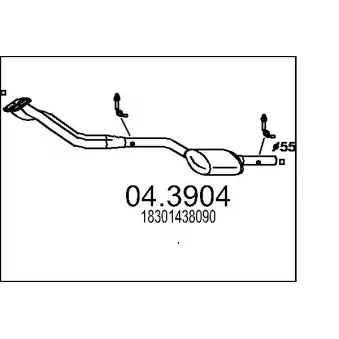 Catalyseur MTS [04.3904]