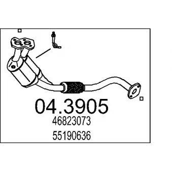 Catalyseur MTS [04.3905]