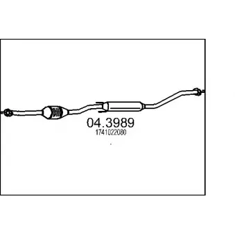 Catalyseur MTS [04.3989]