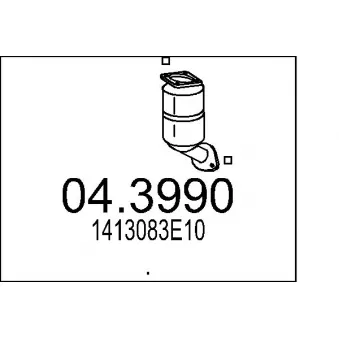 Catalyseur MTS [04.3990]