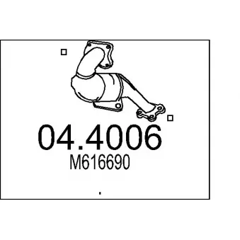 Catalyseur MTS [04.4006]