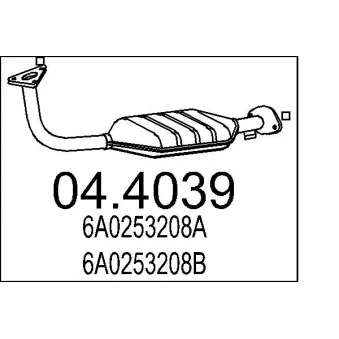 Catalyseur MTS [04.4039]