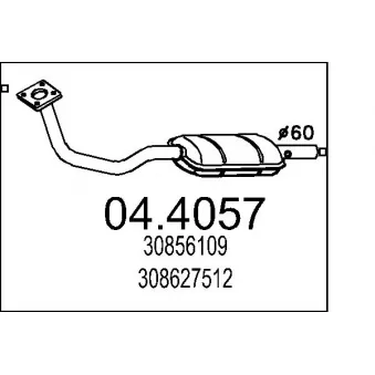 Catalyseur MTS [04.4057]