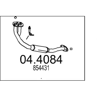 Catalyseur MTS [04.4084]