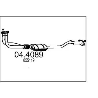 Catalyseur MTS [04.4089]