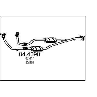 Catalyseur MTS [04.4090]