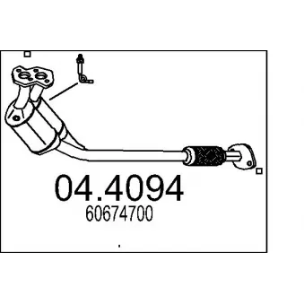 Catalyseur MTS [04.4094]