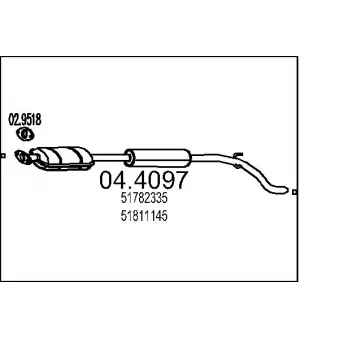 Catalyseur MTS [04.4097]