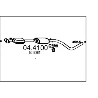 Catalyseur MTS [04.4100]