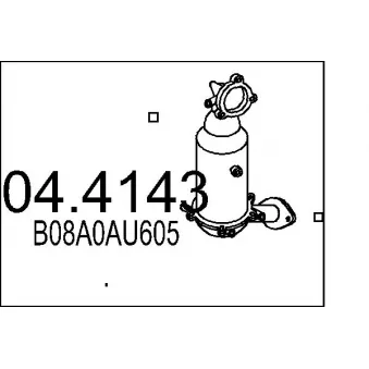 Catalyseur MTS [04.4143]