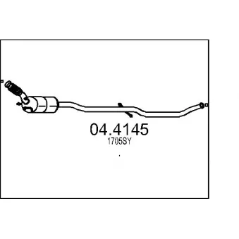 Catalyseur MTS [04.4145]