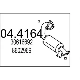 Catalyseur MTS [04.4164]