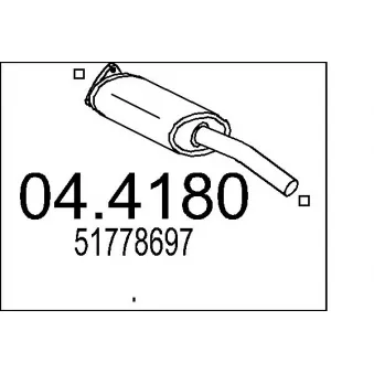 Catalyseur MTS [04.4180]