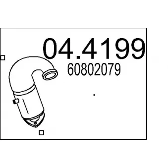 Catalyseur MTS [04.4199]