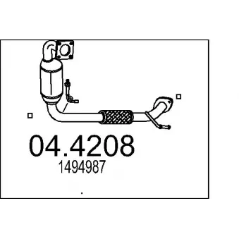 Catalyseur MTS [04.4208]