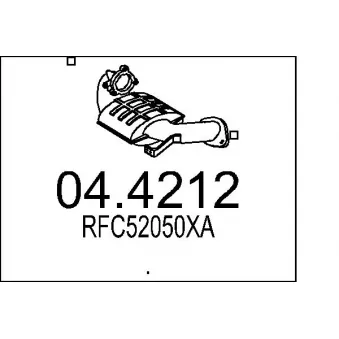 Catalyseur MTS [04.4212]