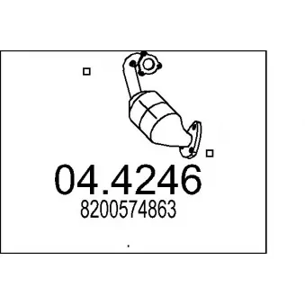 Catalyseur MTS [04.4246]