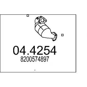 Catalyseur MTS [04.4254]