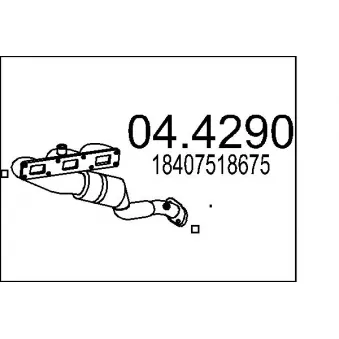 Catalyseur MTS [04.4290]