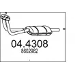 Catalyseur MTS [04.4308]