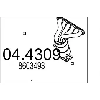 Catalyseur MTS [04.4309]