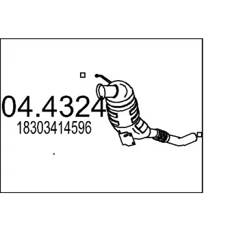 Catalyseur MTS [04.4324]