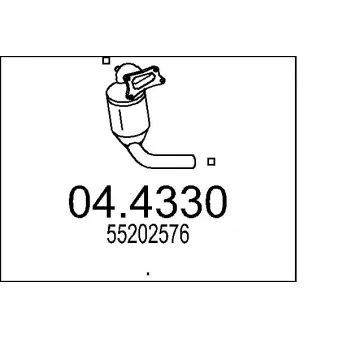 Catalyseur MTS [04.4330]