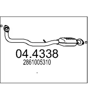 Catalyseur MTS [04.4338]