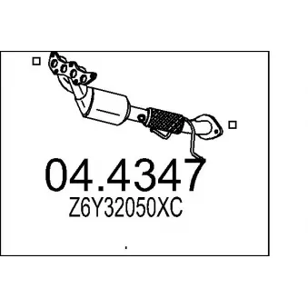 Catalyseur MTS [04.4347]