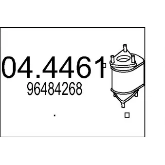 Catalyseur MTS [04.4461]