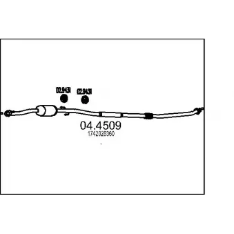Catalyseur MTS [04.4509]