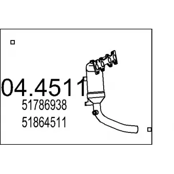 Catalyseur MTS [04.4511]
