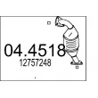 Catalyseur MTS [04.4518]