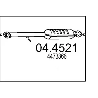Catalyseur MTS [04.4521]