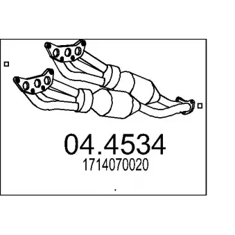 Catalyseur MTS [04.4534]