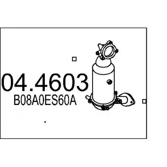 Catalyseur MTS [04.4603]