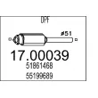 Filtre à particules / à suie, échappement MTS [17.00039]