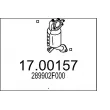 Filtre à particules / à suie, échappement MTS [17.00157]