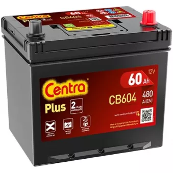 Batterie de démarrage CENTRA CB604 pour HONDA LEGEND 2.5 i - 150cv