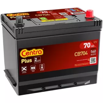 Batterie de démarrage CENTRA CB704 pour SSANGYONG XLV e-XDi Traction intégrale - 116cv