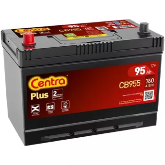 Batterie de démarrage CENTRA CB955 pour DAIHATSU ROCKY 2.8 TD - 102cv