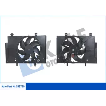 Ventilateur, refroidissement du moteur KALE OTO RADYATÖR [353750]