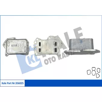 KALE OTO RADYATÖR 356025 - Radiateur d'huile