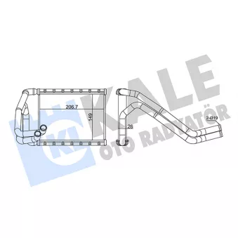 Système de chauffage KALE OTO RADYATÖR [358665]