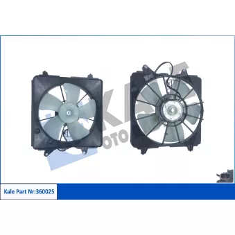 Ventilateur, refroidissement du moteur KALE OTO RADYATÖR [360025]