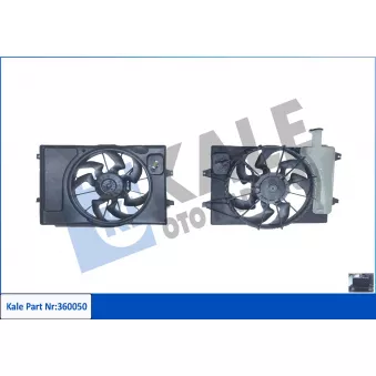 KALE OTO RADYATÖR 360050 - Ventilateur, refroidissement du moteur