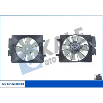 Ventilateur, refroidissement du moteur KALE OTO RADYATÖR [360060]